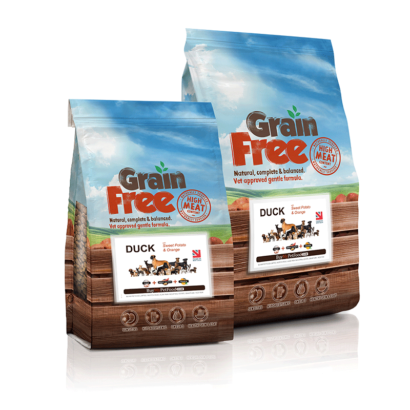 Duck Sweet Potato Orange Grain Free Dog Food 6Kg or 12Kg